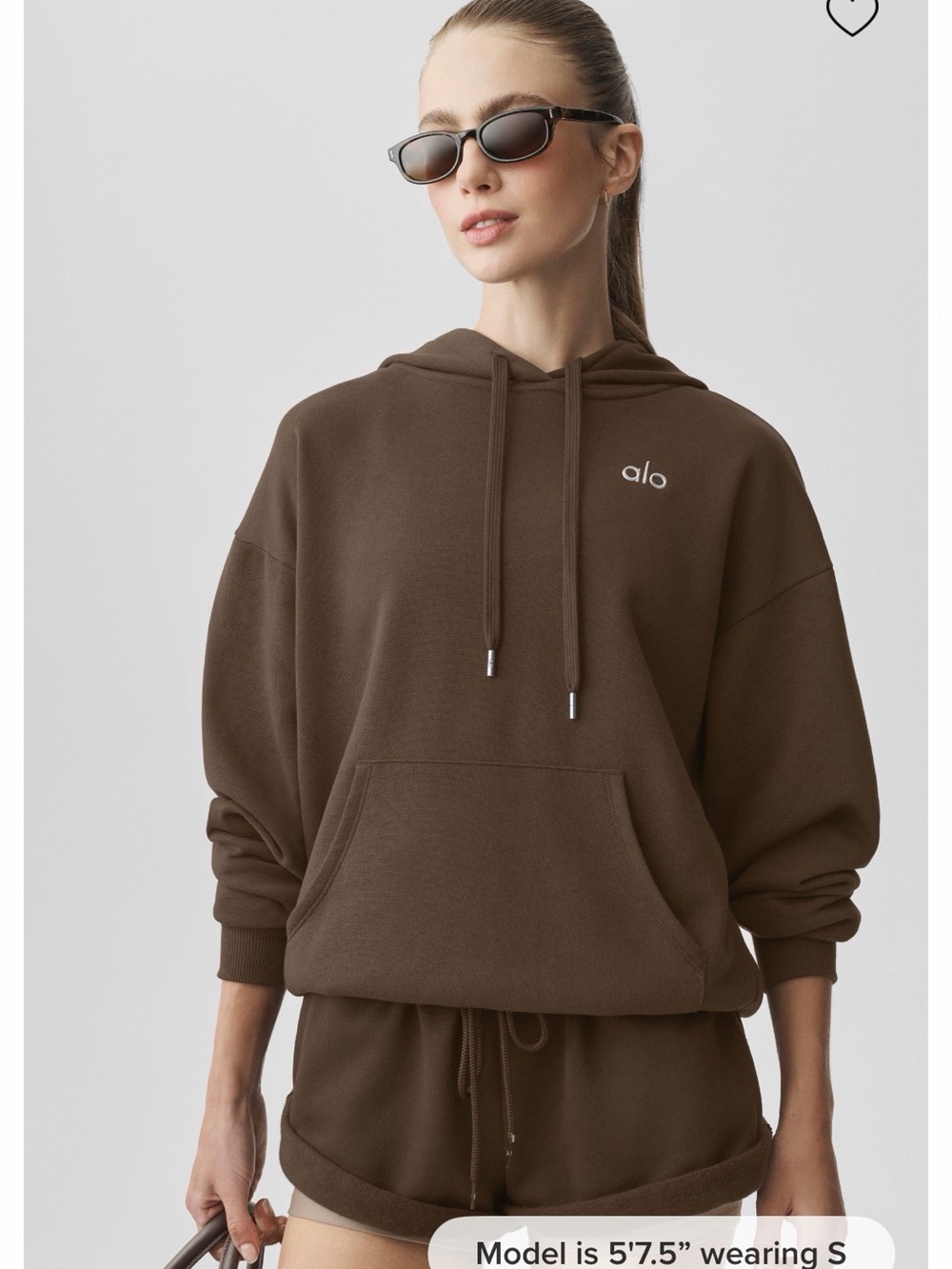 ALO Yoga Espresso Accolade Hoodie
